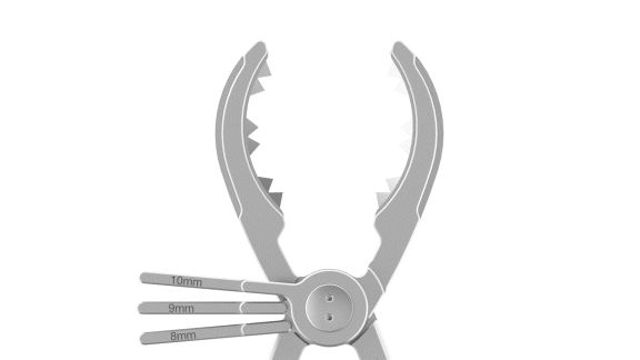 Classic Patella Saw Guide   CLAMP 576x324 3