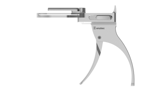 ENZTEC Premium Patella Saw Guide Handle Gif A 576x324